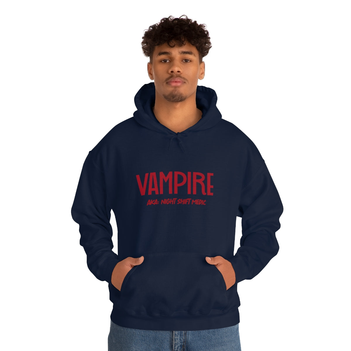 Vampire: AKA Night Shift Medic Unisex Heavy Blend™ Hooded Sweatshirt