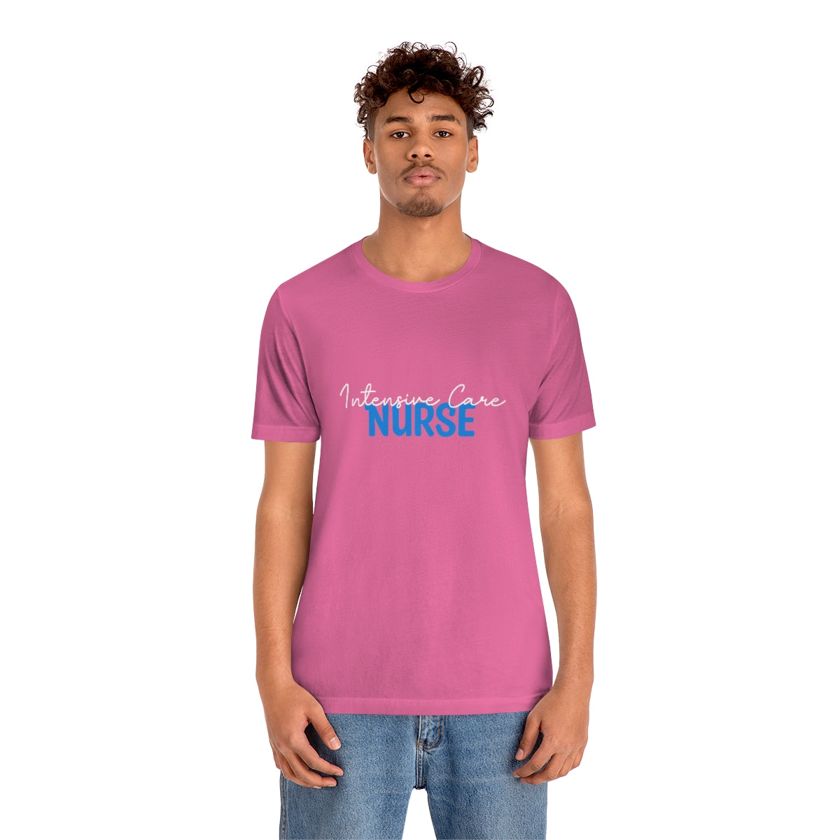 Intensive Care Nurse Unisex Jersey Short Sleeve Tee