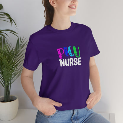 PICU Nurse Unisex Jersey Short Sleeve Tee