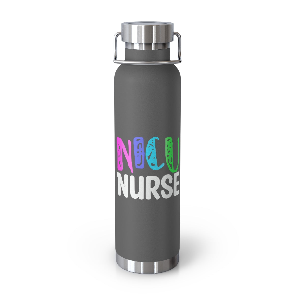 NICU Nurse Copper Vacuum Insulated Bottle, 22oz