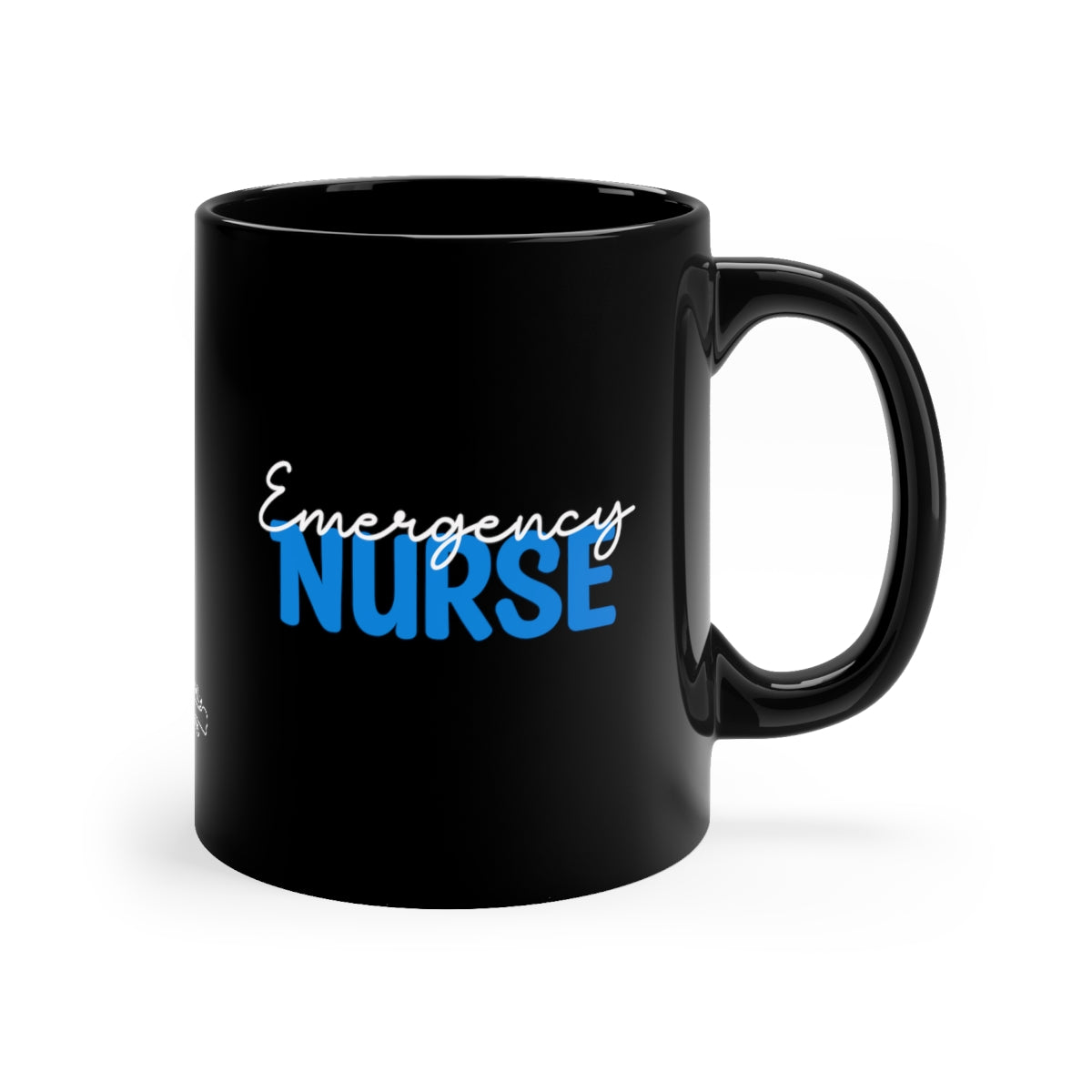 Emergency Nurse 11oz Black Mug