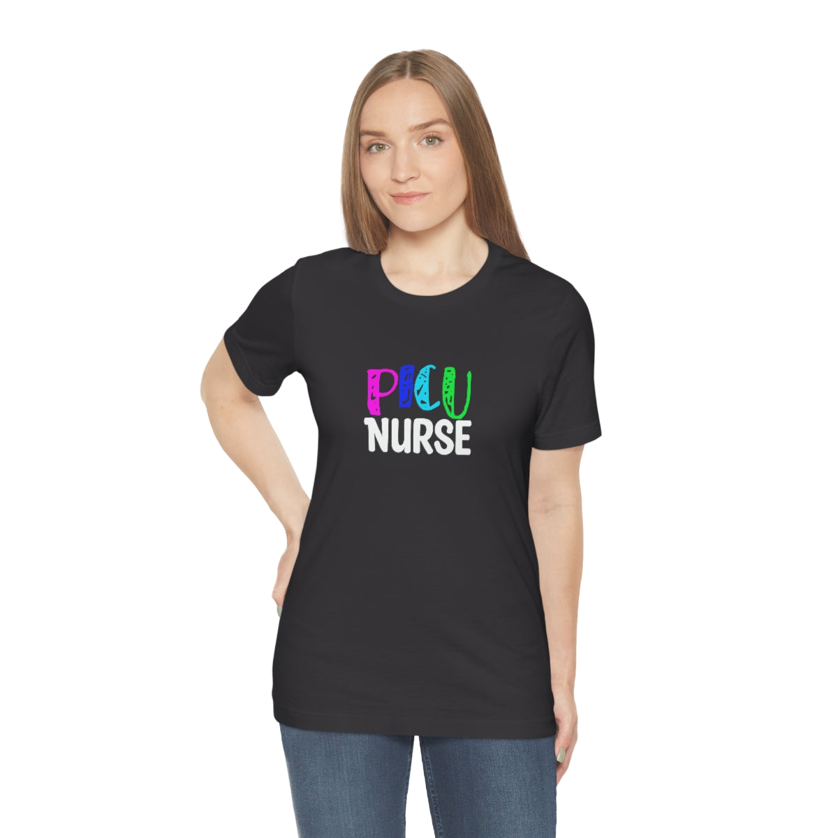 PICU Nurse Unisex Jersey Short Sleeve Tee