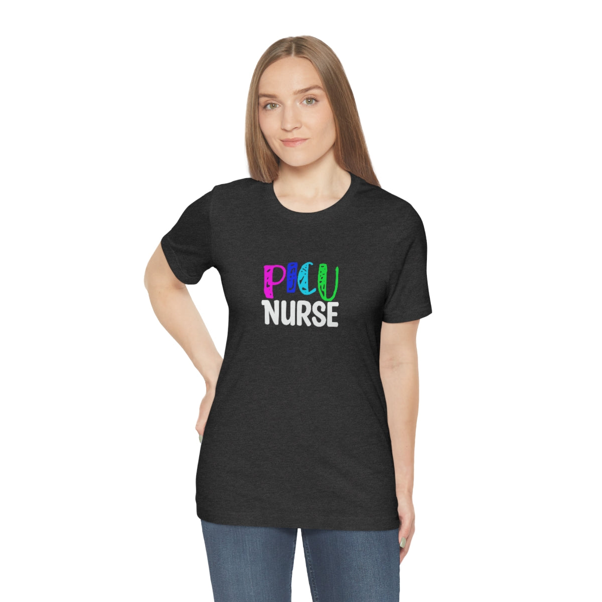 PICU Nurse Unisex Jersey Short Sleeve Tee