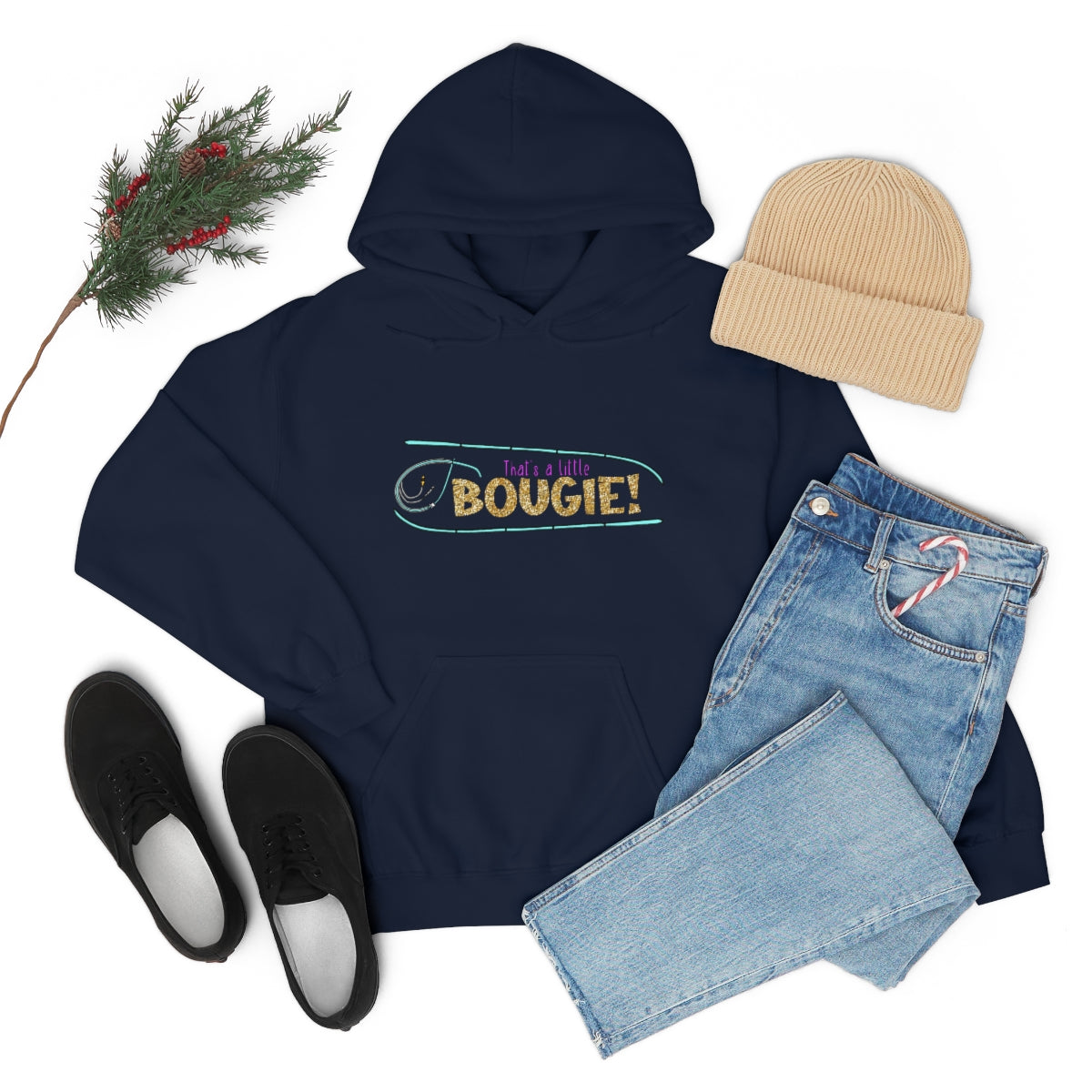 That's a Little Bougie! Unisex Heavy Blend™ Hooded Sweatshirt