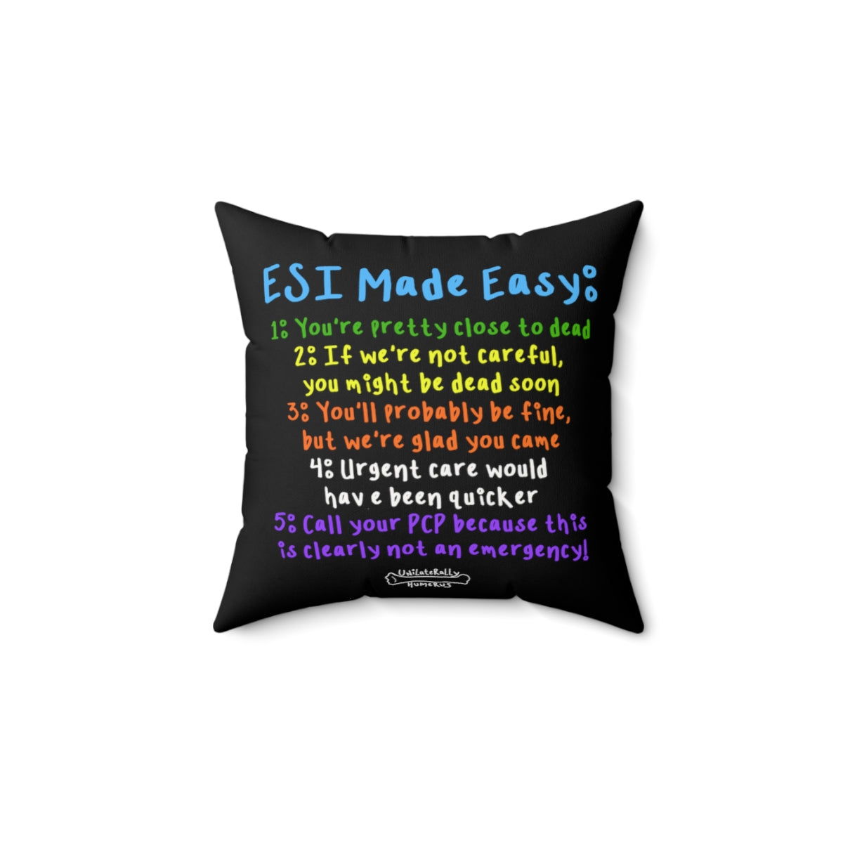 ESI Made Easy Spun Polyester Square Pillow