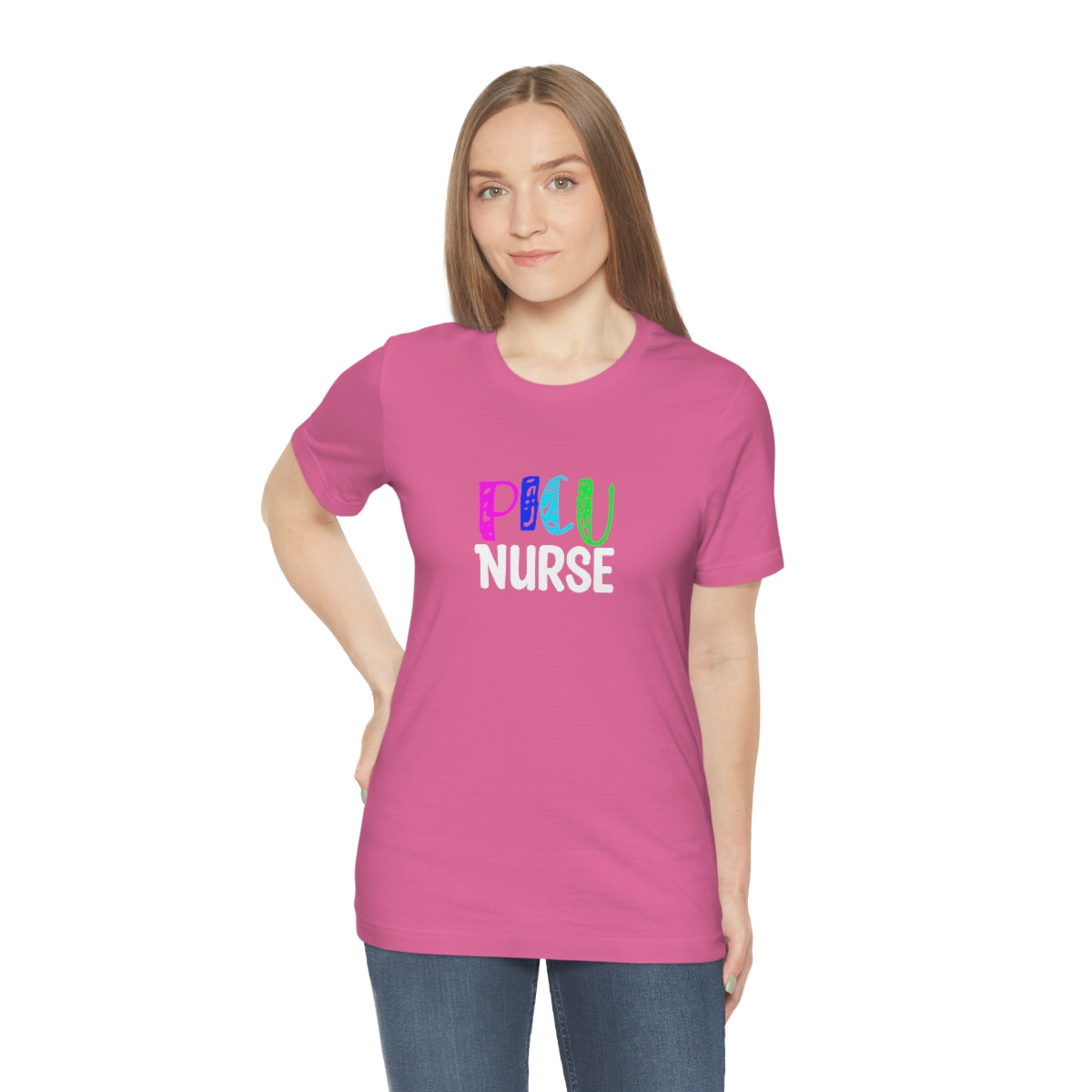 PICU Nurse Unisex Jersey Short Sleeve Tee