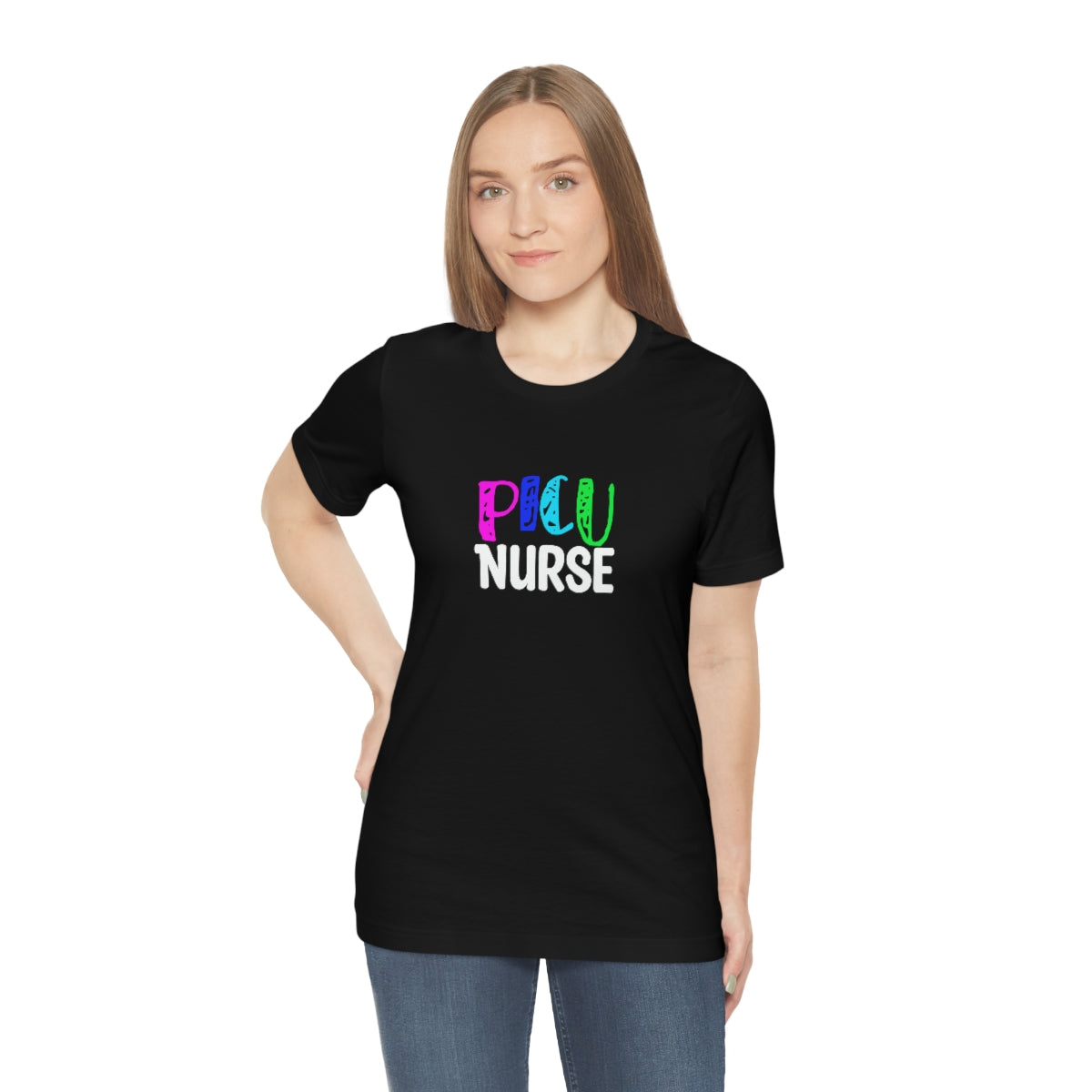 PICU Nurse Unisex Jersey Short Sleeve Tee