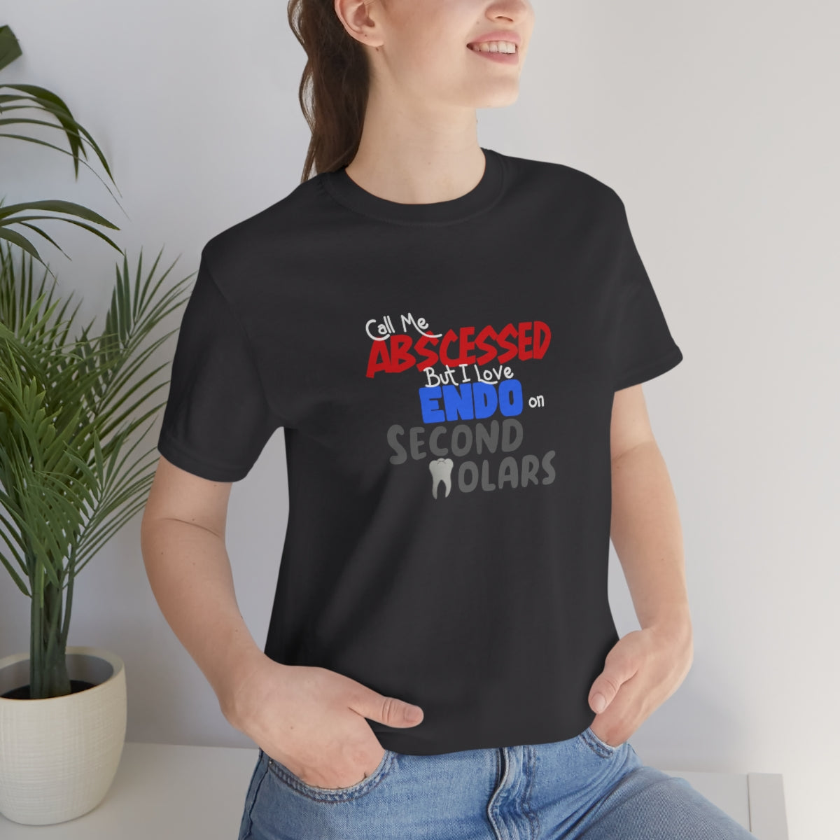 Call Me Abscessed Unisex Jersey Short Sleeve Tee