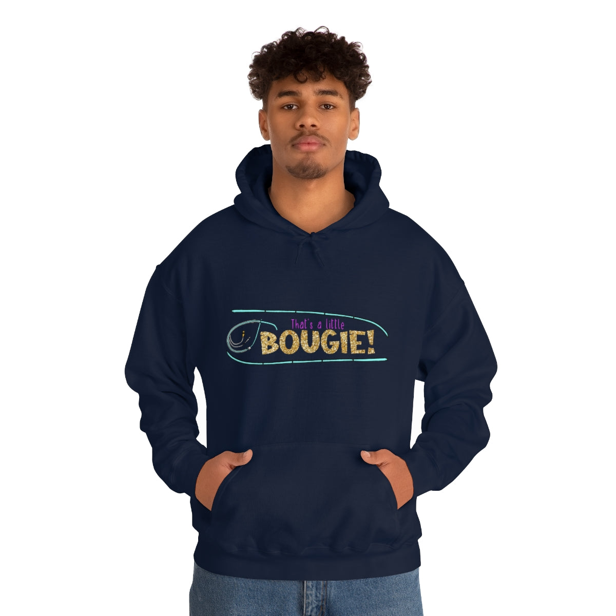 That's a Little Bougie! Unisex Heavy Blend™ Hooded Sweatshirt