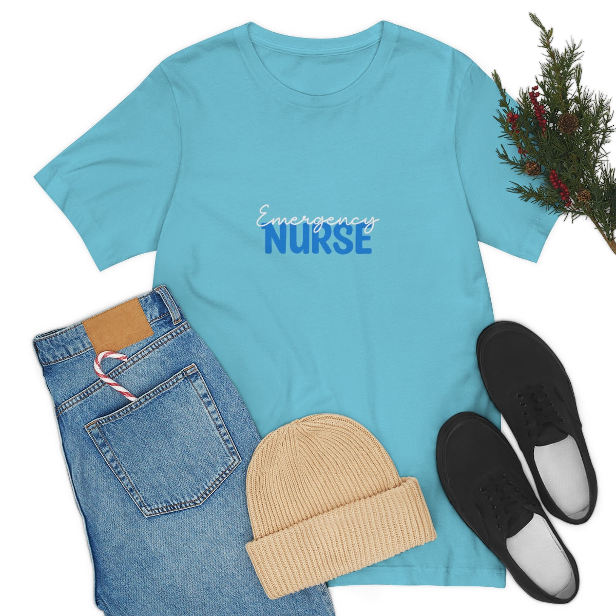 Emergency Nurse Unisex Jersey Short Sleeve Tee