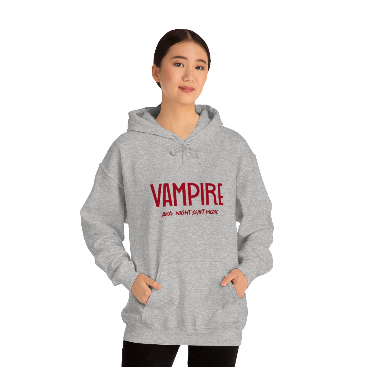 Vampire: AKA Night Shift Medic Unisex Heavy Blend™ Hooded Sweatshirt