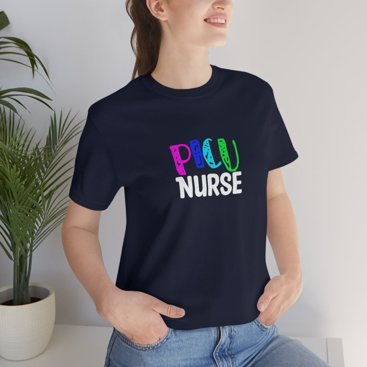 PICU Nurse Unisex Jersey Short Sleeve Tee