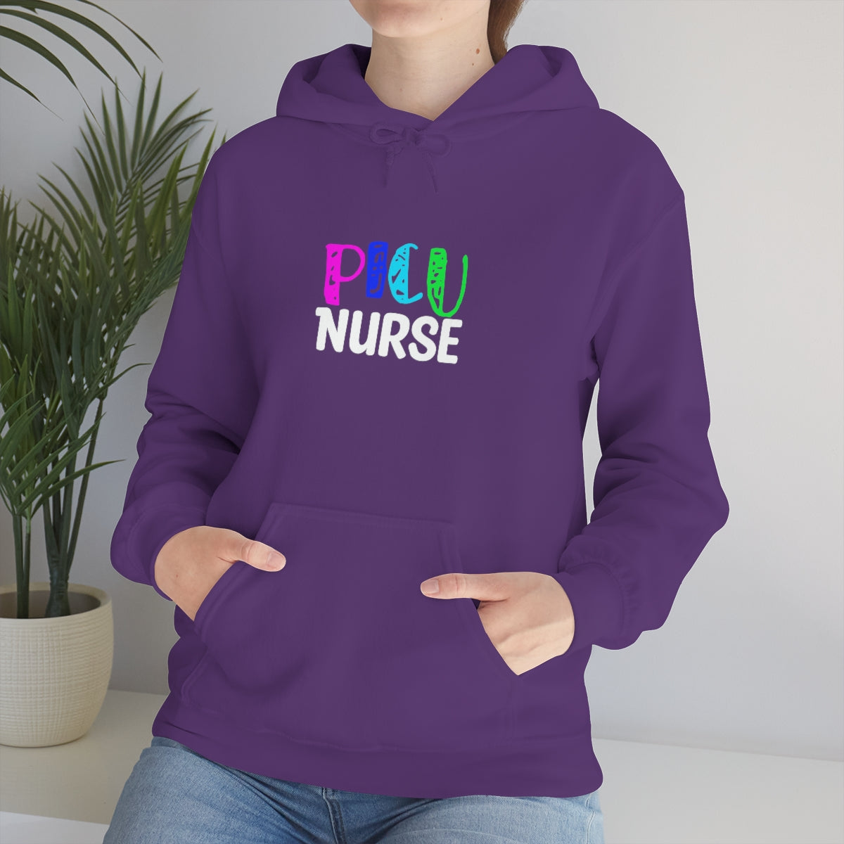 PICU Nurse Unisex Heavy Blend™ Hooded Sweatshirt