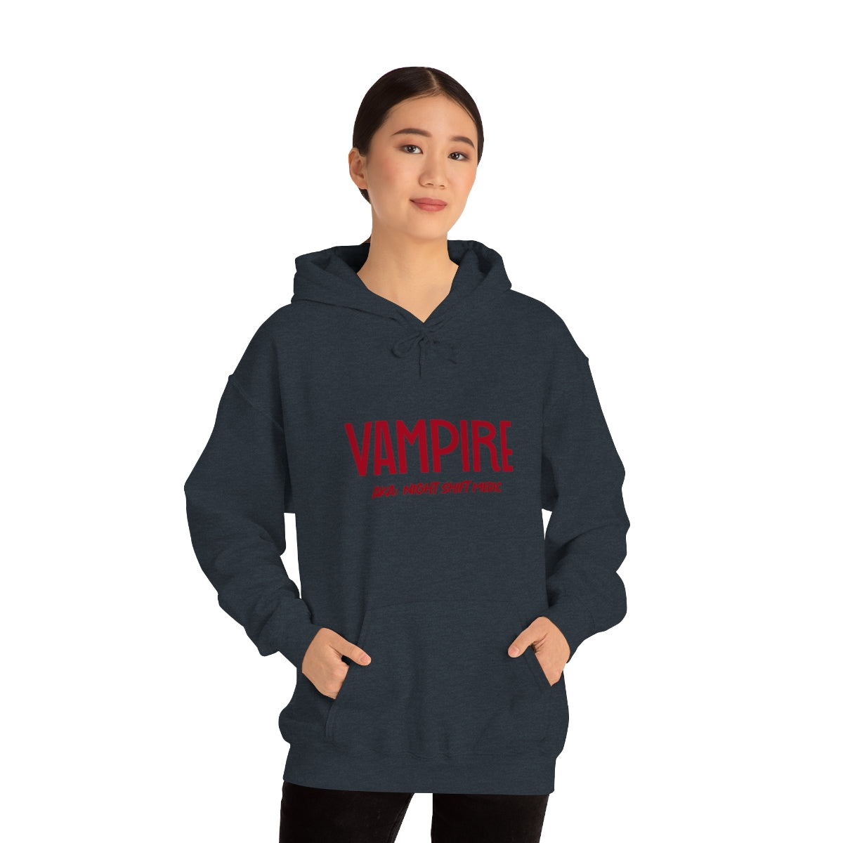 Vampire: AKA Night Shift Medic Unisex Heavy Blend™ Hooded Sweatshirt