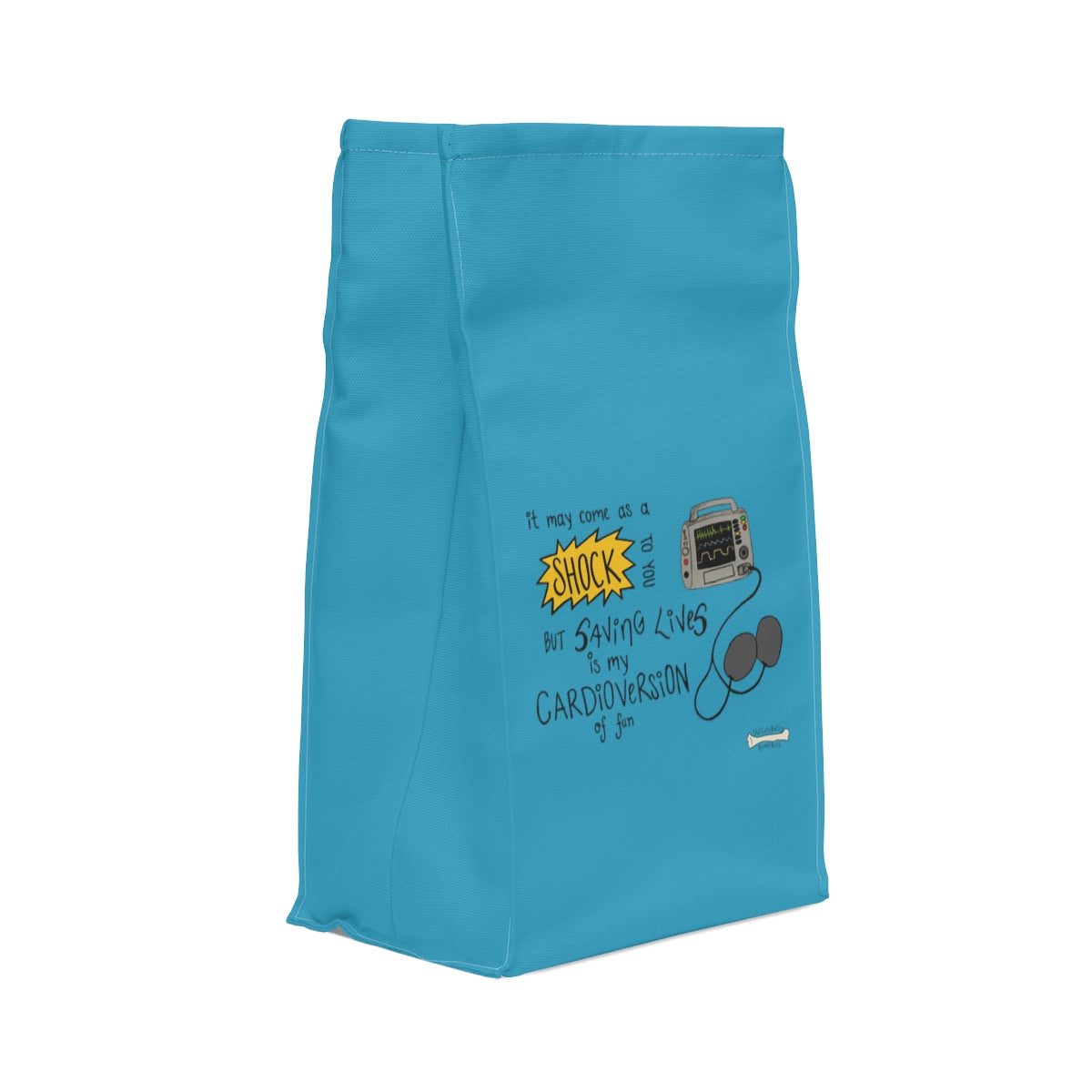 Cardioversion of Fun  Polyester Lunch Bag